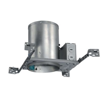 JUNO IC20 W Adjustable New Construction Round Downlight Housing w/ Trim